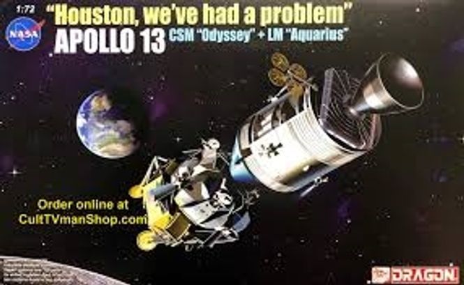 Huvudbild APOLLO 13 CSM + LM. SKALA 1/72