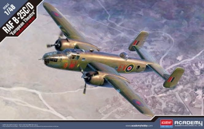Huvudbild B-25 C/D MITCHELL. SKALA 1/48