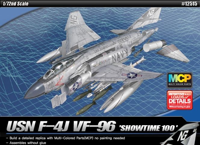 Huvudbild USN-F-4J VF-96. SKALA 1/72