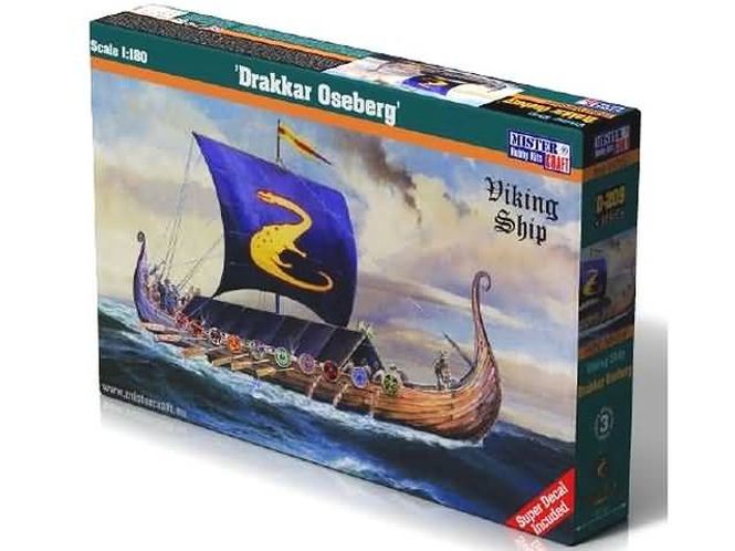 Huvudbild Drakar Oseberg 1:180 