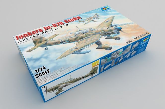 Huvudbild JUNKERS JU-87R STUKA. SKALA 1/24