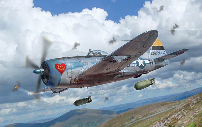 Huvudbild 1/48 P-47D Thunderbolt