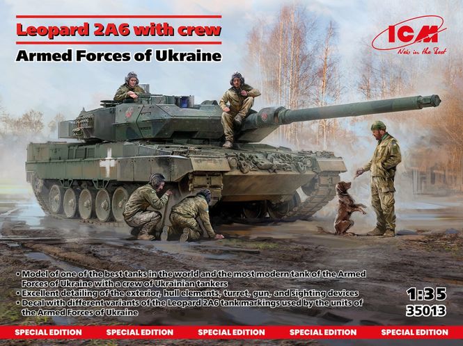 Huvudbild ICM Leopard 2A6 of the Armed Forces of Ukraine ...
