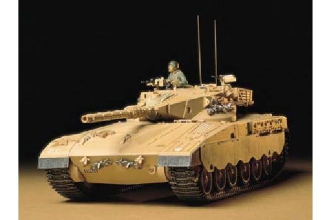 Huvudbild ISRAELI MERKAVA MAIL BATTLE TANK MED 1 FIGUR. ...