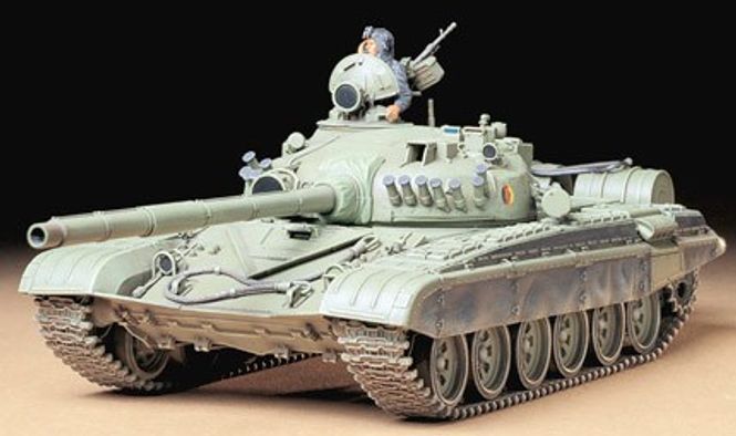 Huvudbild RUSSIAN ARMY T72M1 TANK MED1 FUGUR. SKALA 1/35
