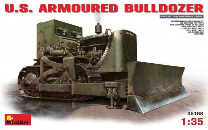 Huvudbild  U.S. ARMOURED BULLDOZER 1/35