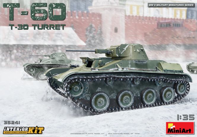 Huvudbild  T-60 T-30 Tårn Interior 1/35