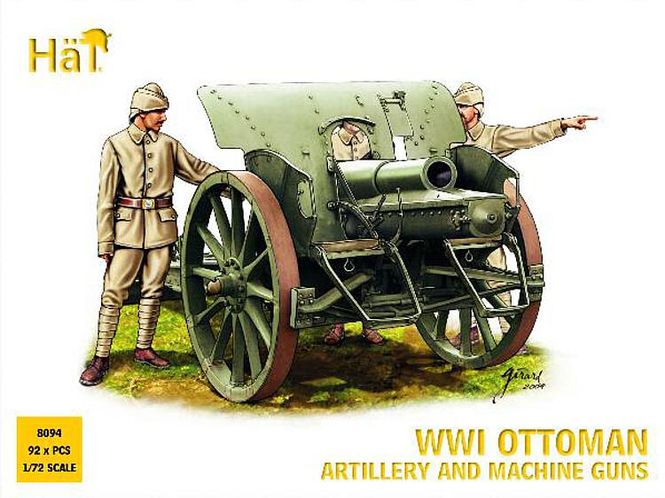 Huvudbild WWI OTTOMAN ARTILLERY AND MACHINE GUNS. SKALA ...