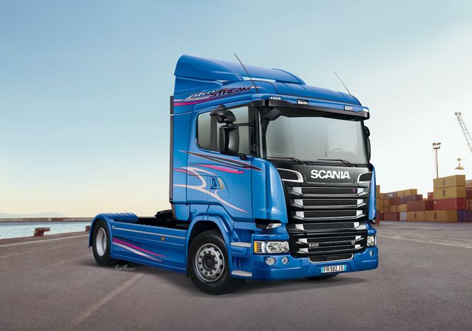 Huvudbild SCANIA R400 STREAMLINE(FLAT ROOF) SKALA 1/24