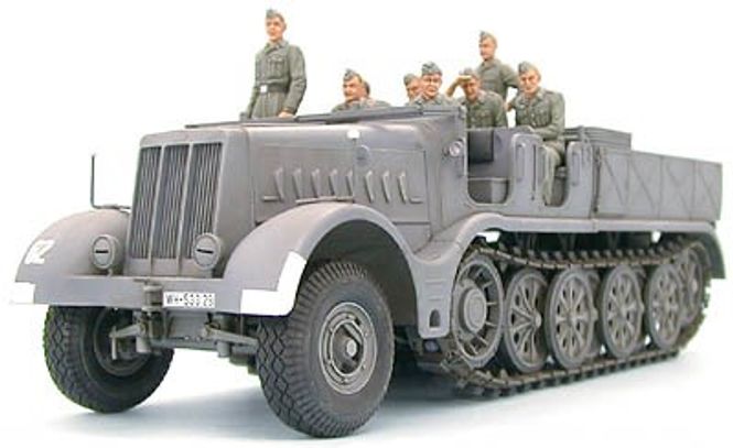 Huvudbild GERMAN 18 TON HEAVY HALF-TRACK FAMO MED 8 ...