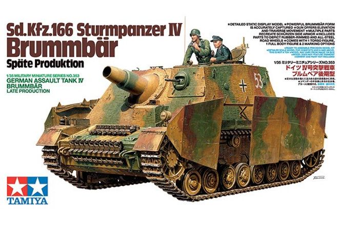 Huvudbild GERMAN TANK IV BRUMMBÄR, LATE PROD. MED 2 ...