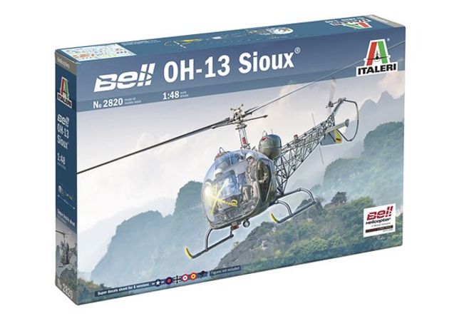Huvudbild OH-13 SIOUX. SKALA 1/48