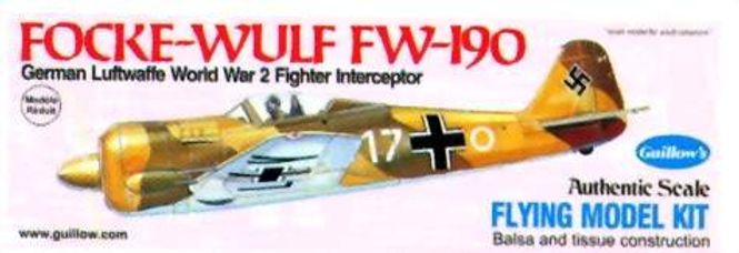 Huvudbild FOKKE-WULF FW-190