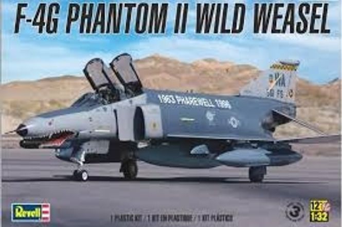 Huvudbild F-4G PHANTOM II WILD WEASLE SKALA 1:32