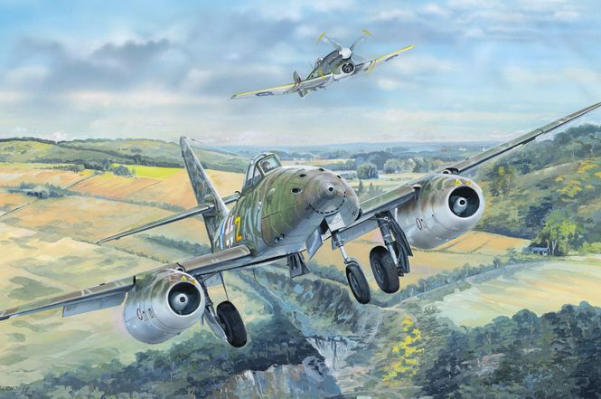 Huvudbild ME262 A-1a FIGHTER. SKALA 1/18