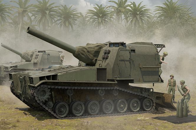 Huvudbild 1/35 M55 203mm Self-Propelled Howitzer