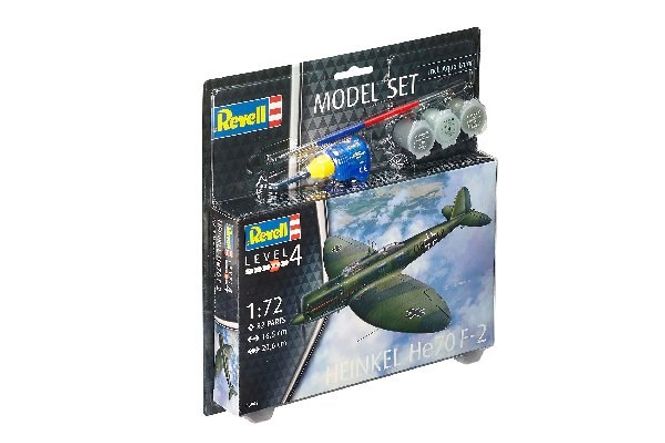 Huvudbild GÅVOSET: HEINKEL He 70 F-2. SKALA 1/72
