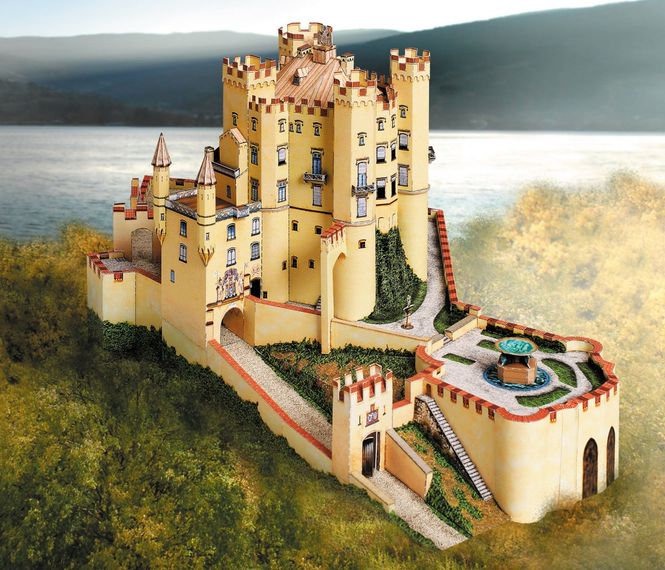 Huvudbild HOHENSCHWANGAU. SKALA 1/160 N.