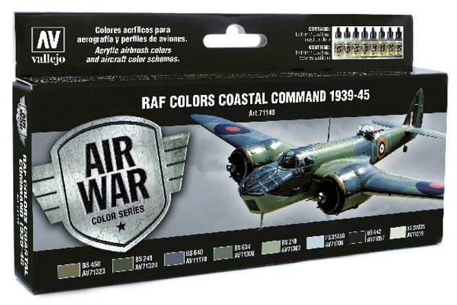 Huvudbild RAF COASTAL COMMAND 1939-1945. 8 X 17 ML. MODEL ...