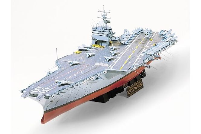 Huvudbild U.S. AIRCRAFT CARRIER CVN-65 ENTERPRICE. SKALA ...