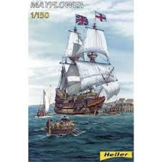 Huvudbild MAYFLOWER (L 49 CM, H 39 CM) SKALA 1:150
