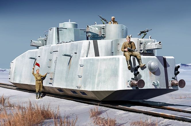 Huvudbild SOVIET MBV-2 ARMORED TRAIN SKALA 1/35