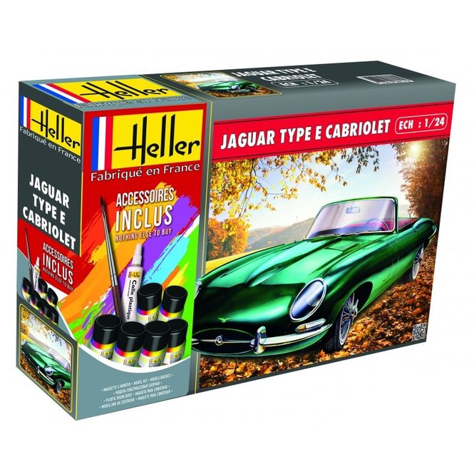 Huvudbild GÅVOSET: JAGUAR E 328. SKALA 1/24