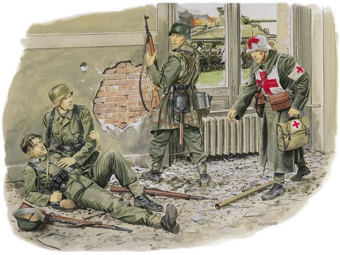 Huvudbild FALLEN COMRADE-AACHEN 1944. SKALA 1/35