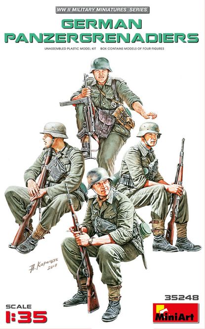 Huvudbild 1/35 German Panzergrenadiers