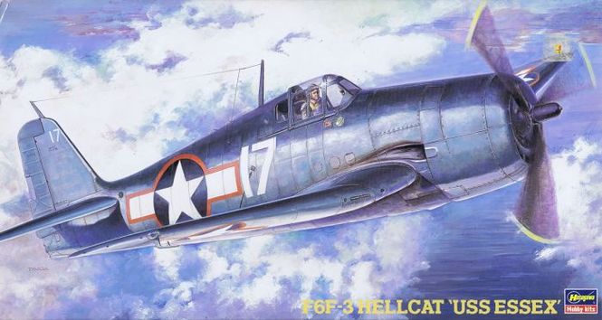 Huvudbild 1/48 Grumman F6F-3 Hellcat USS Essex