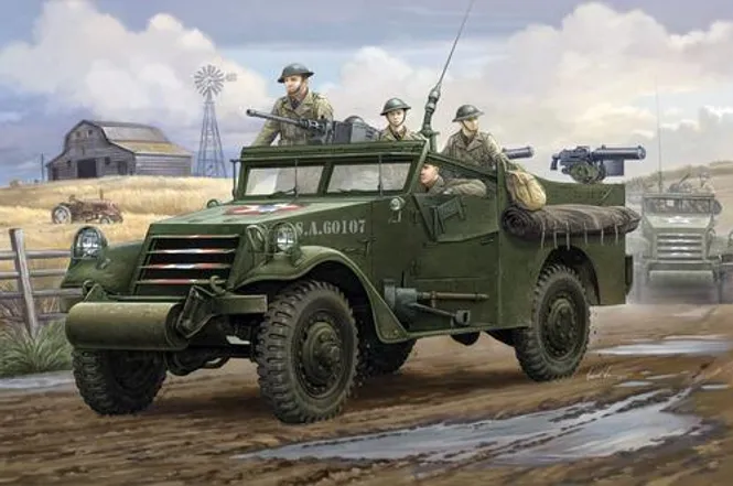 Huvudbild M3A1 WHITE SCOUT CAR EARLY PRODUCTION (SE TRUPP ...