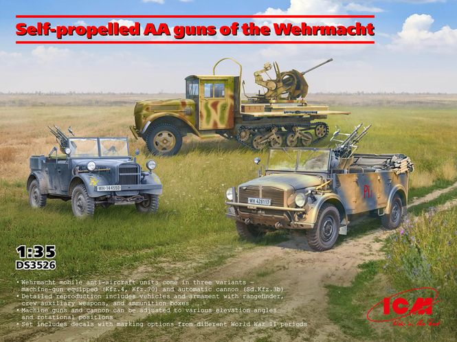 Huvudbild 1/35 Wehrmacht Self-propelled AA vehicles