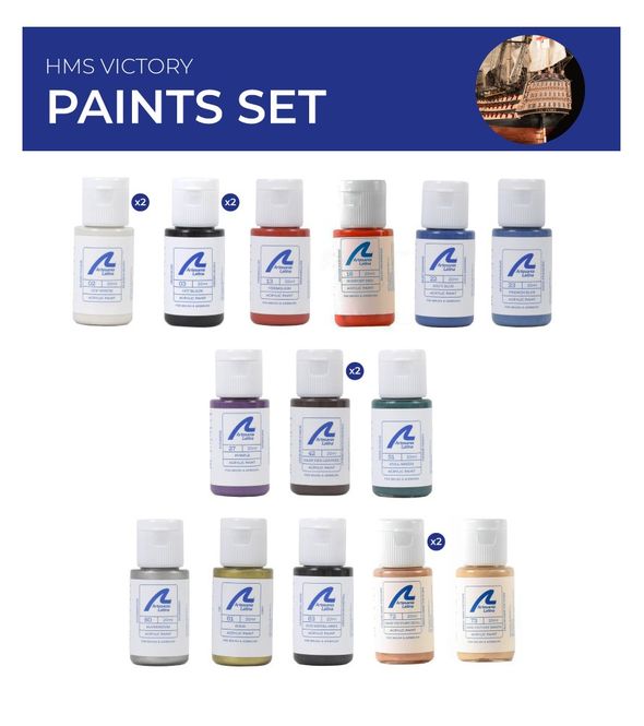 Huvudbild Paints Set for Ship Models: Royal Navy Boats (HMS ...