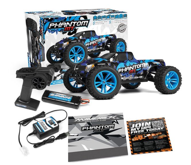 Huvudbild Maverick RC Phantom XT 1:10 RTR Truggy KÖRKLAR