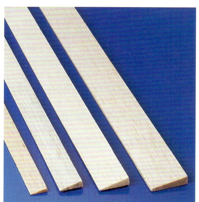Huvudbild BALSA-ENDLIST 1 ST. 8x25x1000 MM.