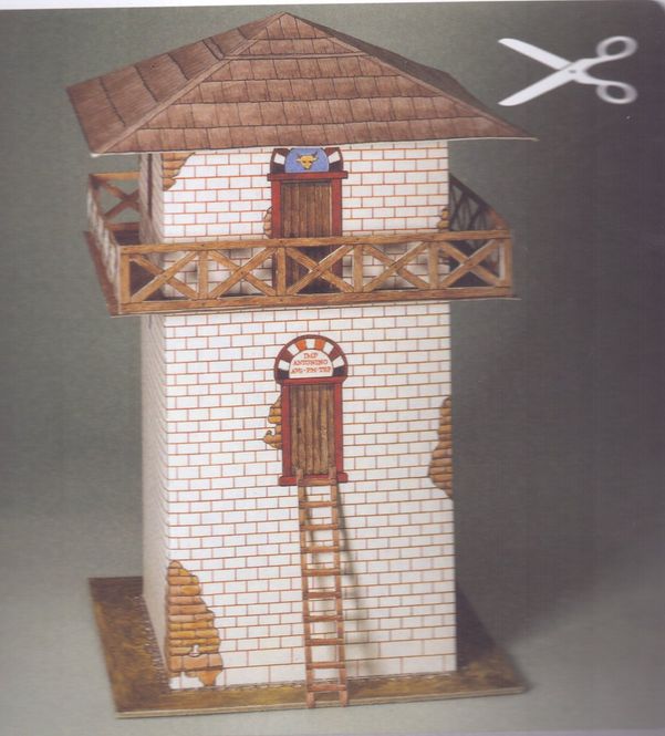 Huvudbild ROMERSKT VAKTTORN. SKALA 1/87