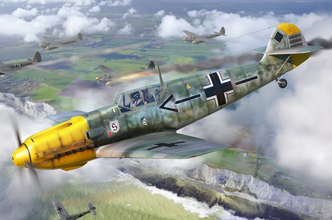 Huvudbild 1/48 Messerschmitt Bf109E-4